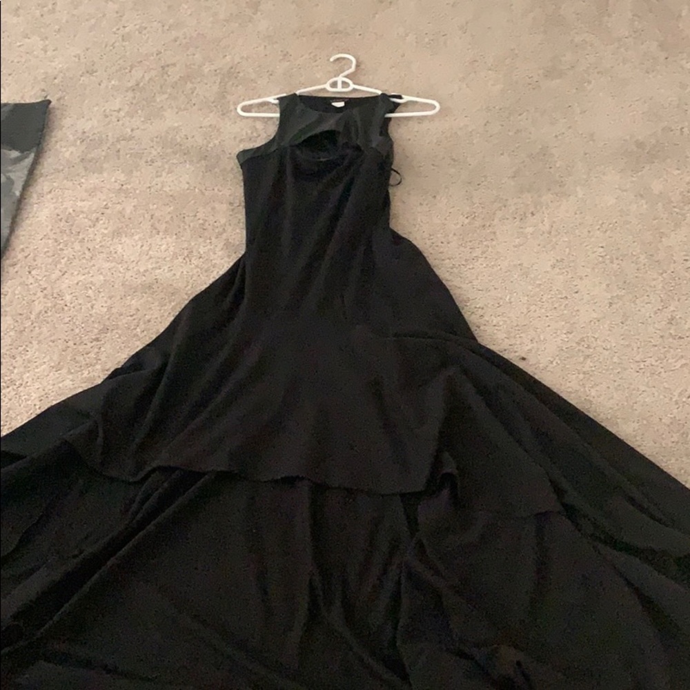 Long black dress